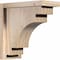 Ekena Millwork Mediterranean Smooth Corbel w/Backplate, Douglas Fir, 5 1/2"W x 12"D x 12"H COR06X12X12MED01SDF - alternate 1
